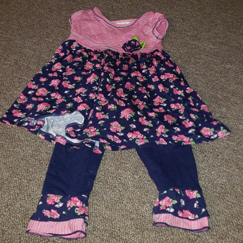 Two Piece Floral outfit